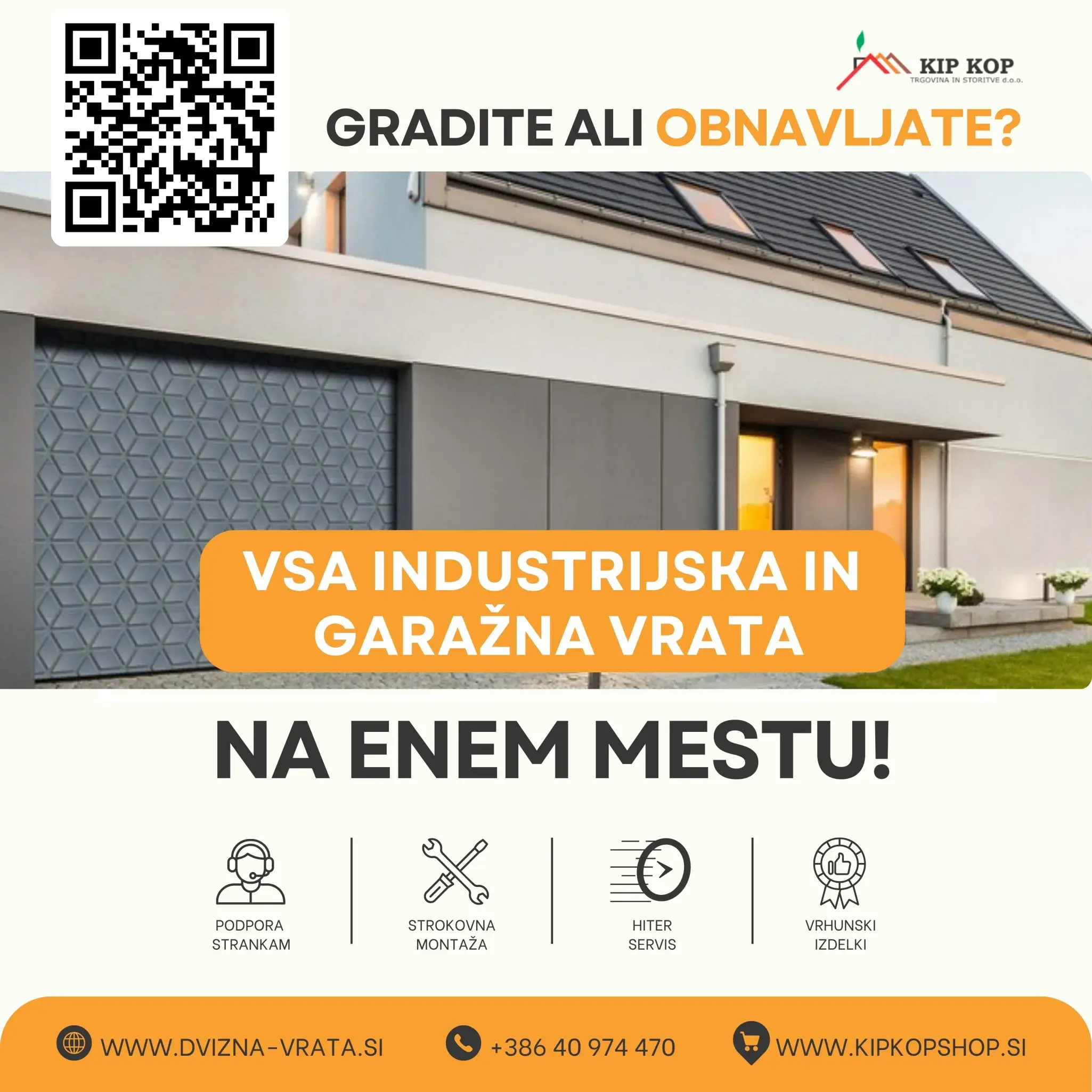 garazna vrata cena