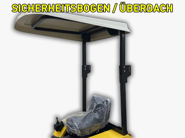 SICHERHEITSBOGEN / ÜBERDACH - VORBESTELLUNG