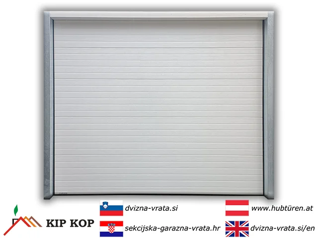 SEKCIJSKA PODIZNA GARAŽNA VRATA 300 X 250 CM KIPLIFT ECONOMIC